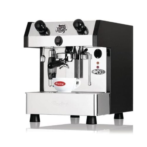 An image of the fracino little gem coffee machine.