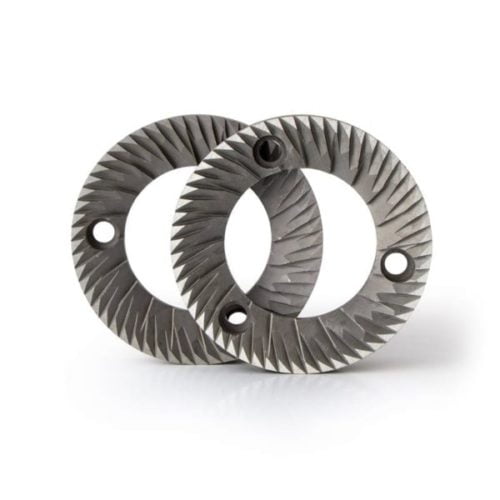 An image of the mazzer super jolly grinder blades.