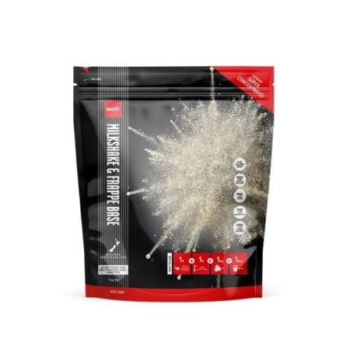 An image of the shott frappe powder packaging.