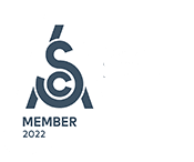 An image of the SCA Member 2022 in white.