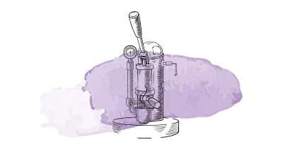 Image of a lever icon.