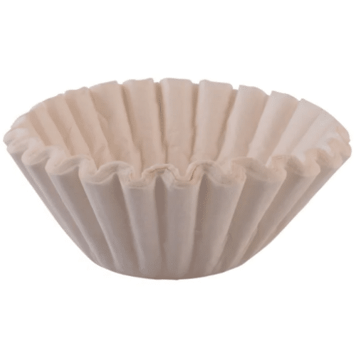 Commercial coffee filter papers