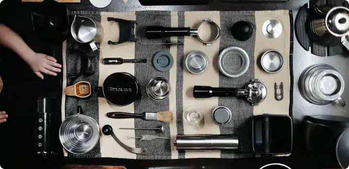 Coffee Shop Equipment & Accessories.