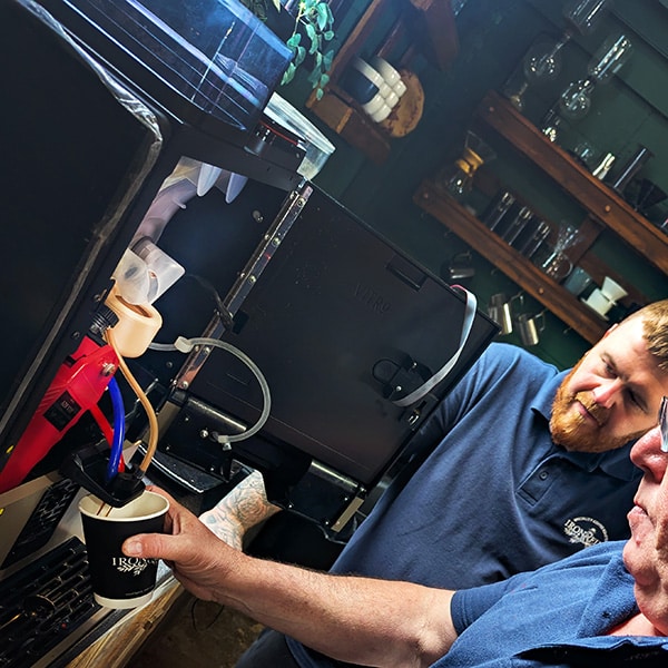 Image of a commercial coffee machine.